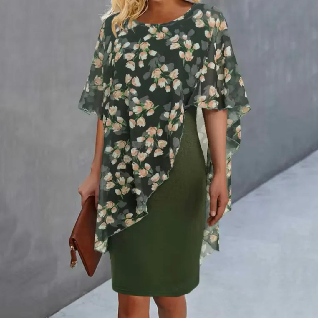 Julianna™ - Printed Elegant Dress - Bandorial