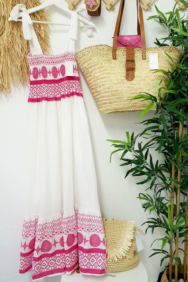 Farah™ - Bohemian Summer Maxi Dress - Bandorial