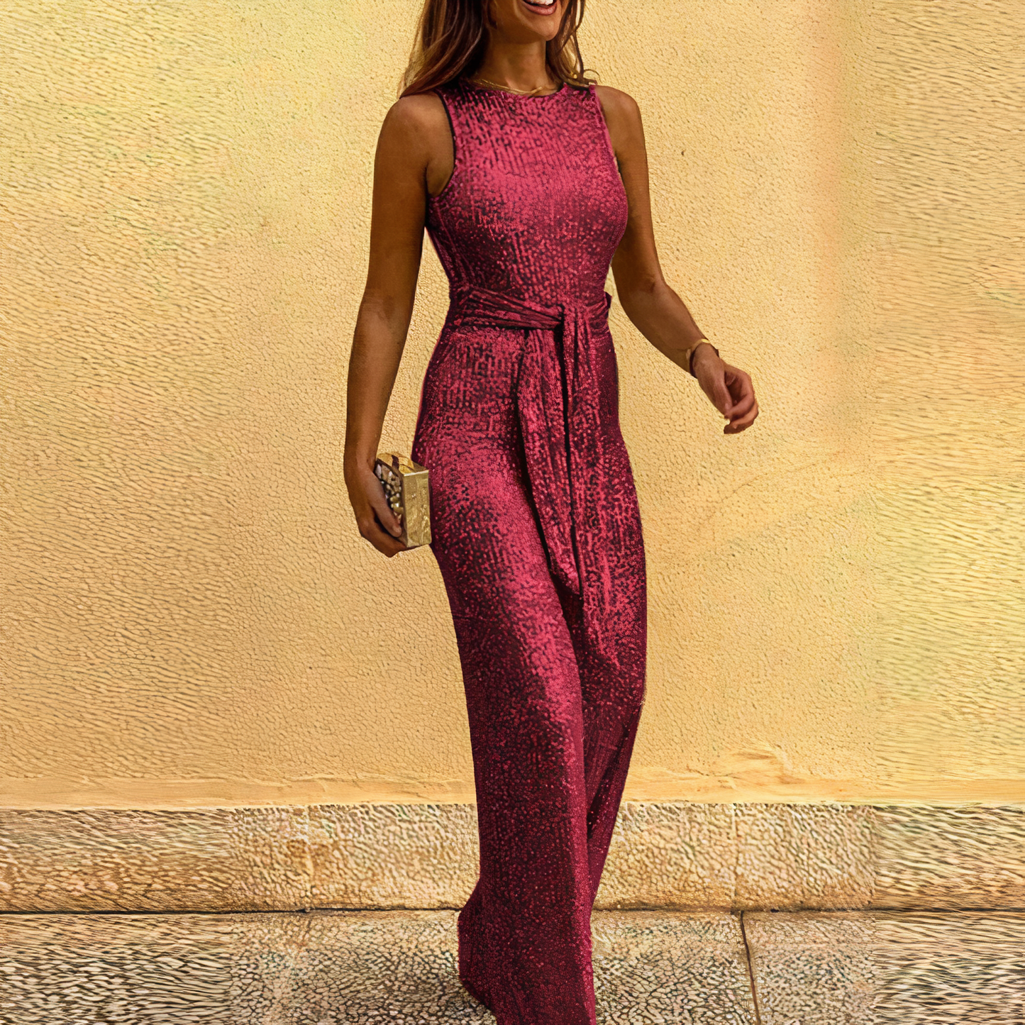 Amy™ - Glitter Jumpsuit - Bandorial