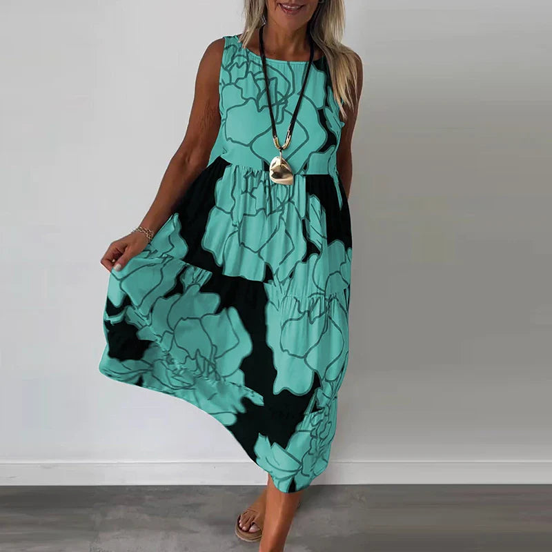 CAITLYN™ - Sleeveless Maxi Dress - Bandorial