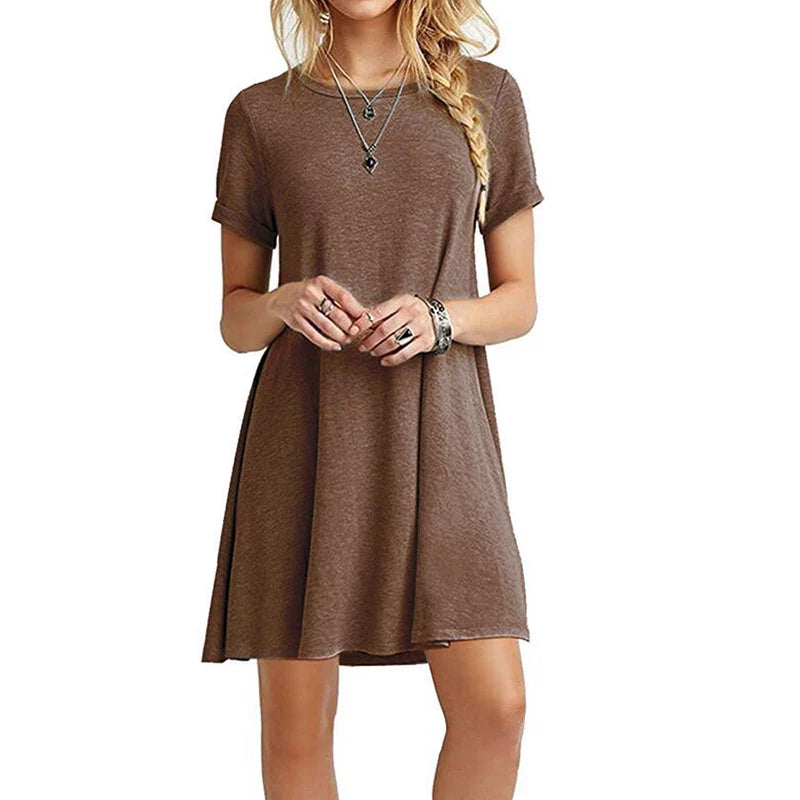 Livie™ - Minimalist Shirt Dress - Bandorial