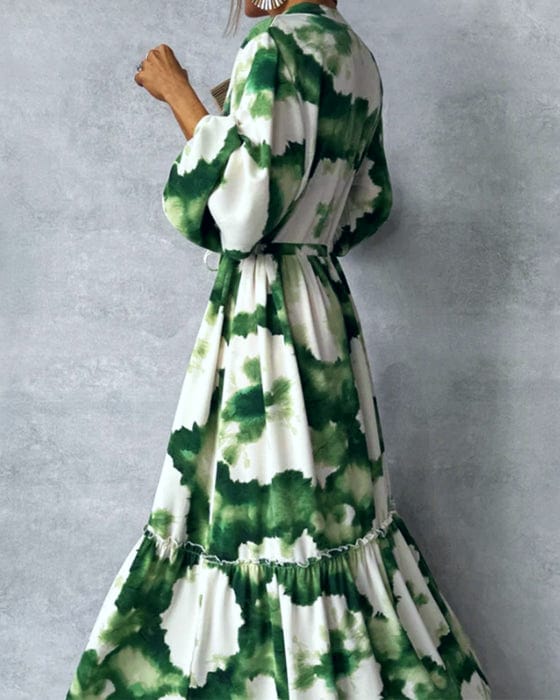 Everlyn™ - Abstract Maxi Dress - Bandorial