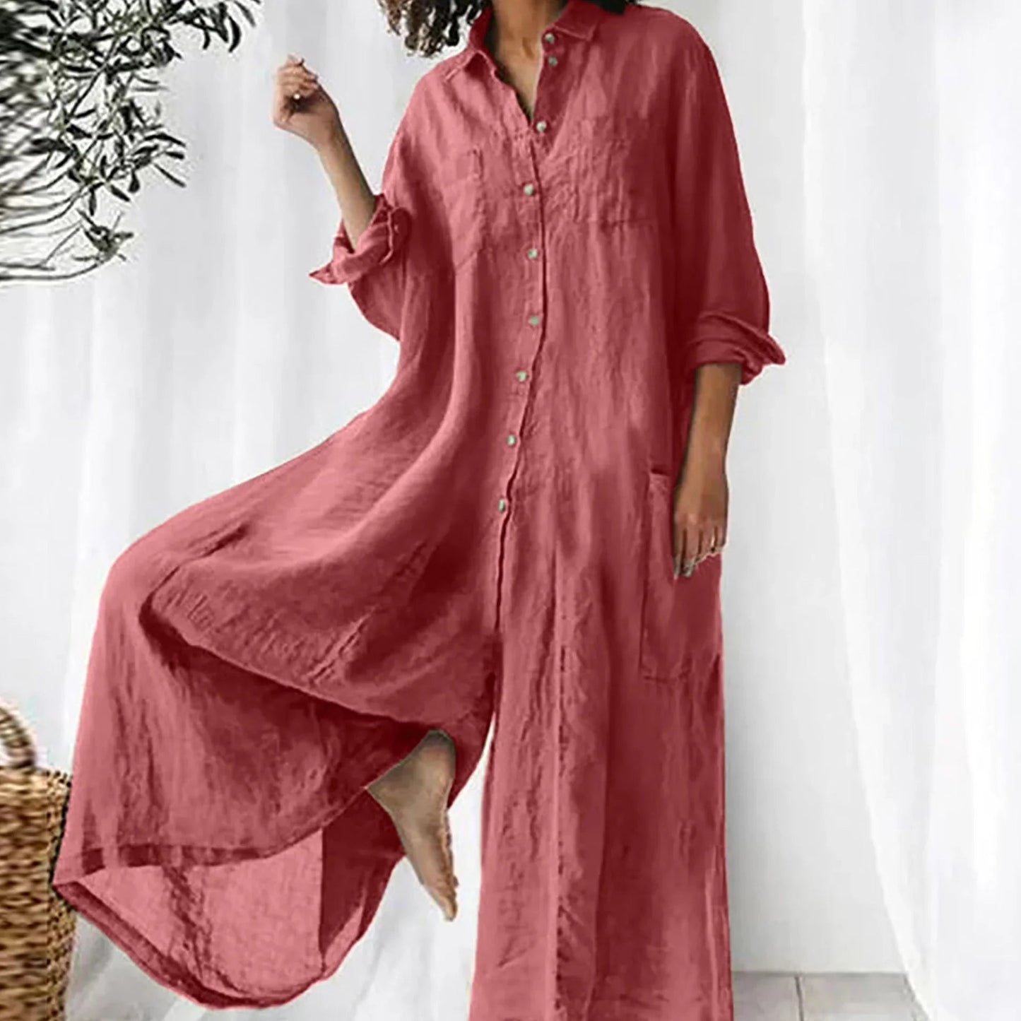 Riley™ - Comfortable Loose Jumpsuit - Bandorial
