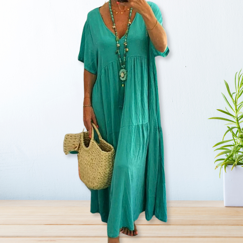 BAHAMA™ - Cotton Linen Dress - Bandorial