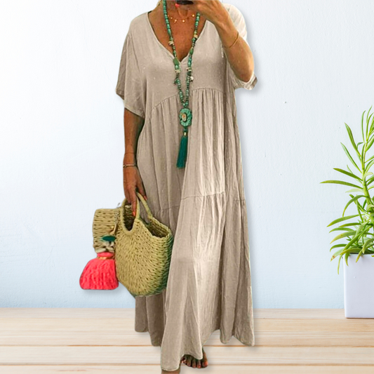 BAHAMA™ - Cotton Linen Dress - Bandorial