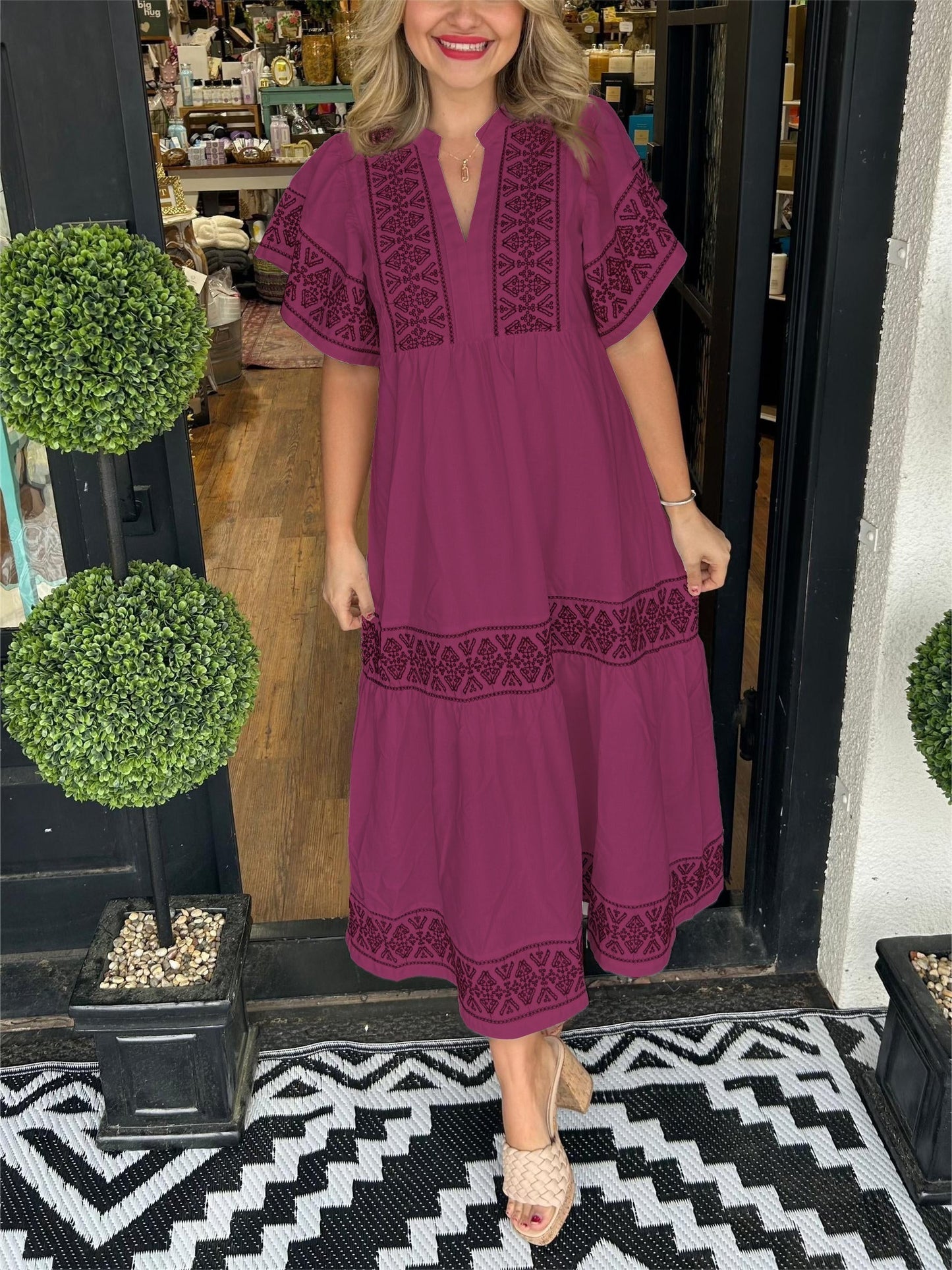 Hanna™ - Elegant Boho Dress - Bandorial