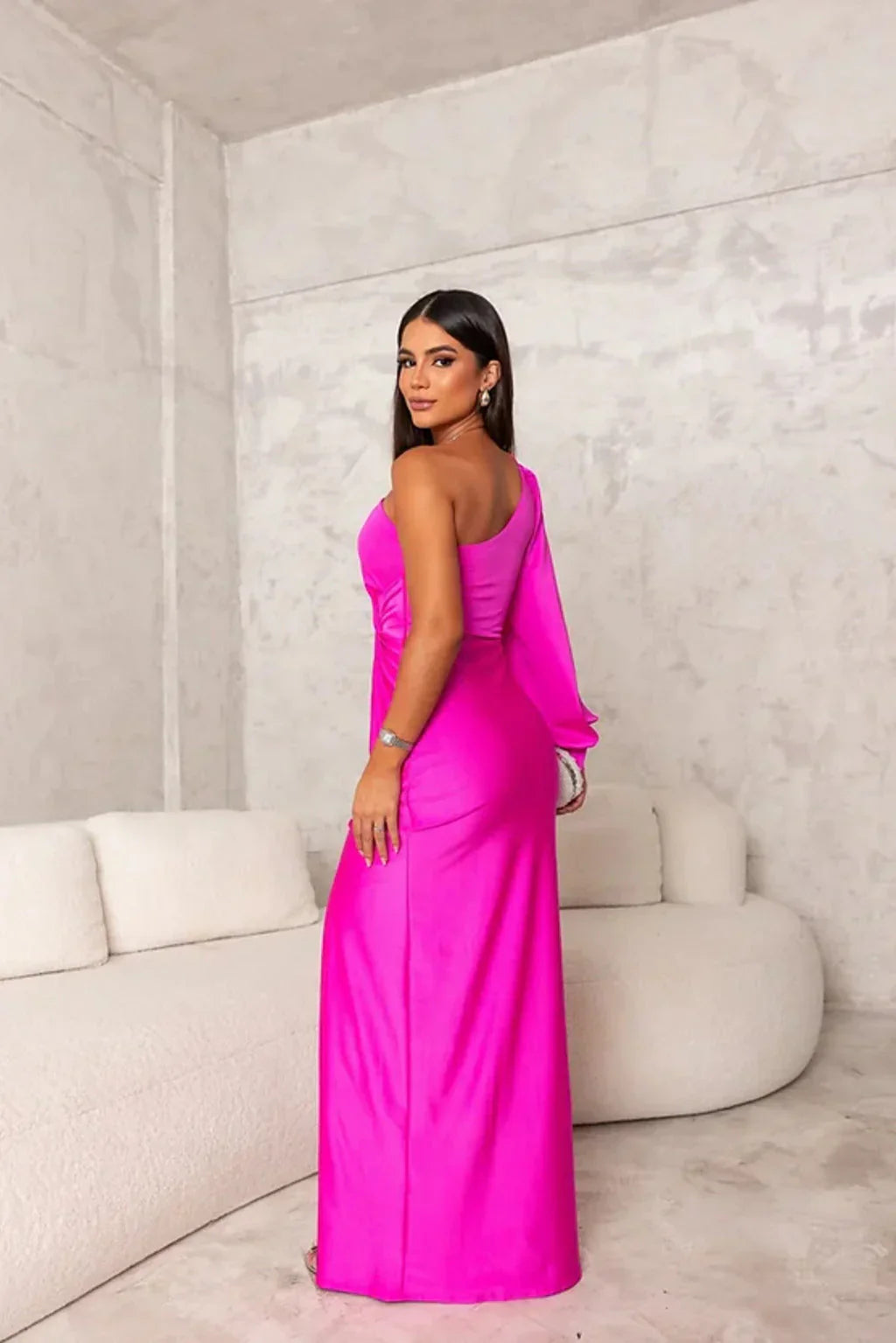 Alison - Elegant Slit Maxi Dress - Bandorial
