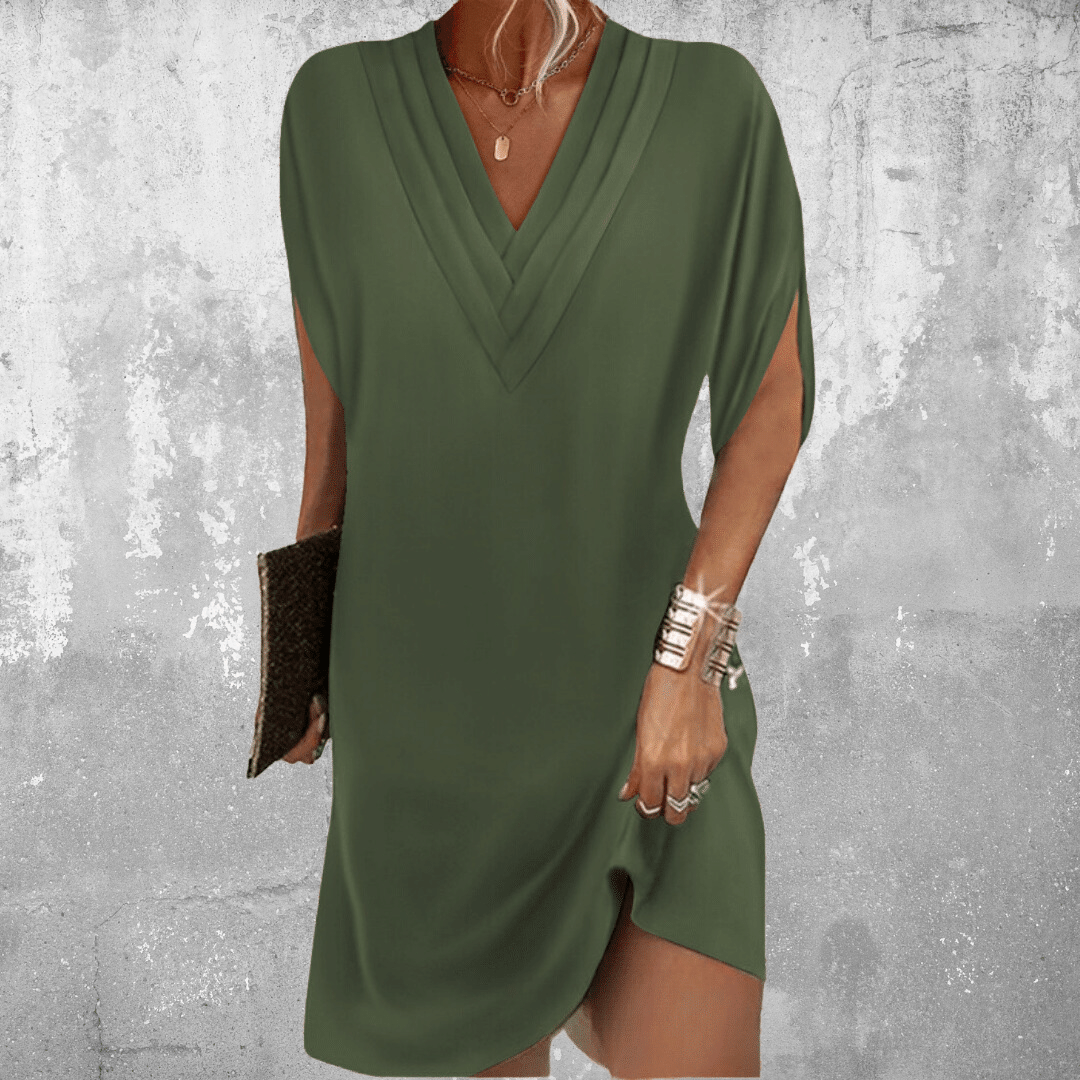 Amelia™ - Elegant Tummy Covering Dress - Bandorial