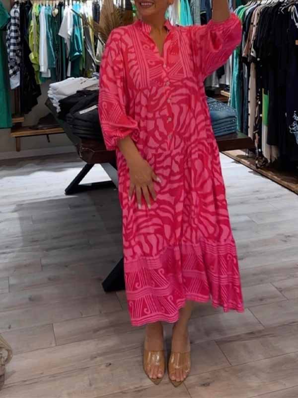 Irene™ - Vibrant Printed Dress - Bandorial