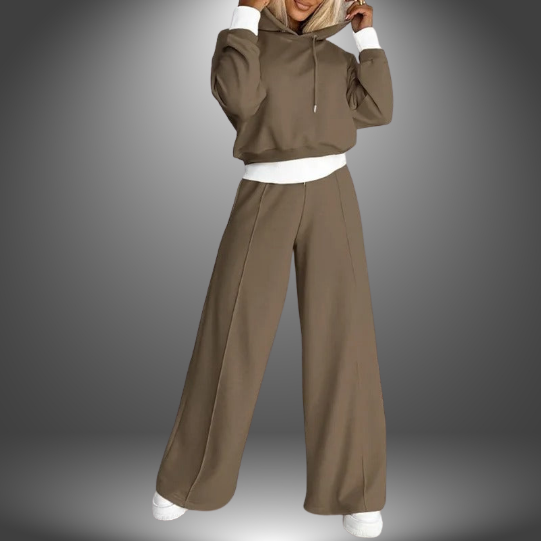 LARA | WIDE LEG COTTON SET