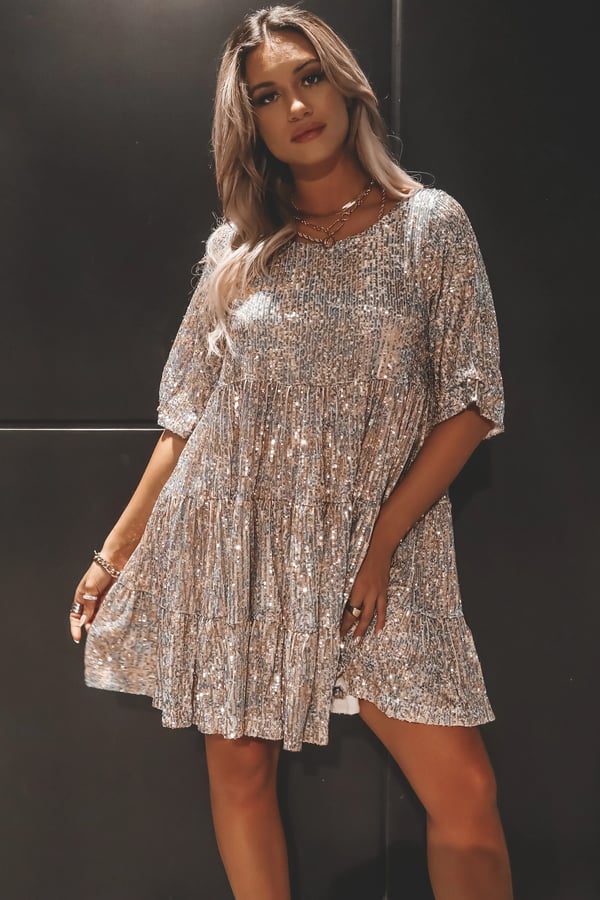 Luminette™ - Sparkling Mini Dress - Bandorial
