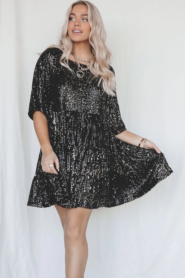 Luminette™ - Sparkling Mini Dress - Bandorial