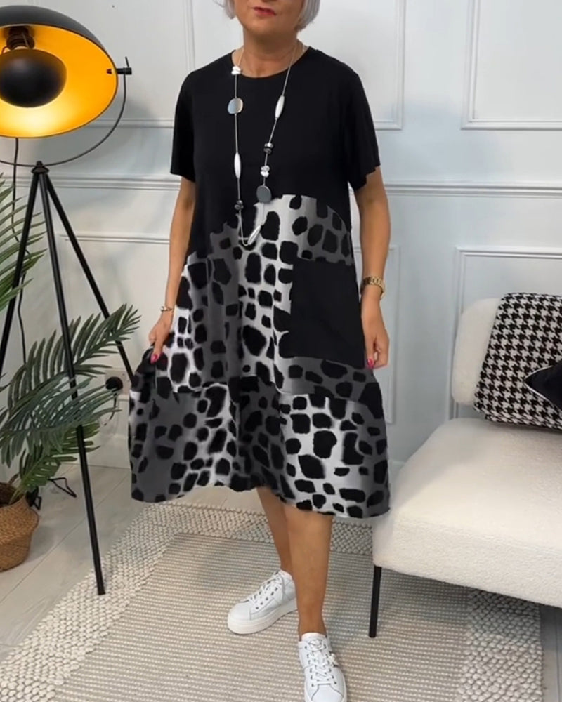 Verona™ - Leopard Print Dress - Bandorial