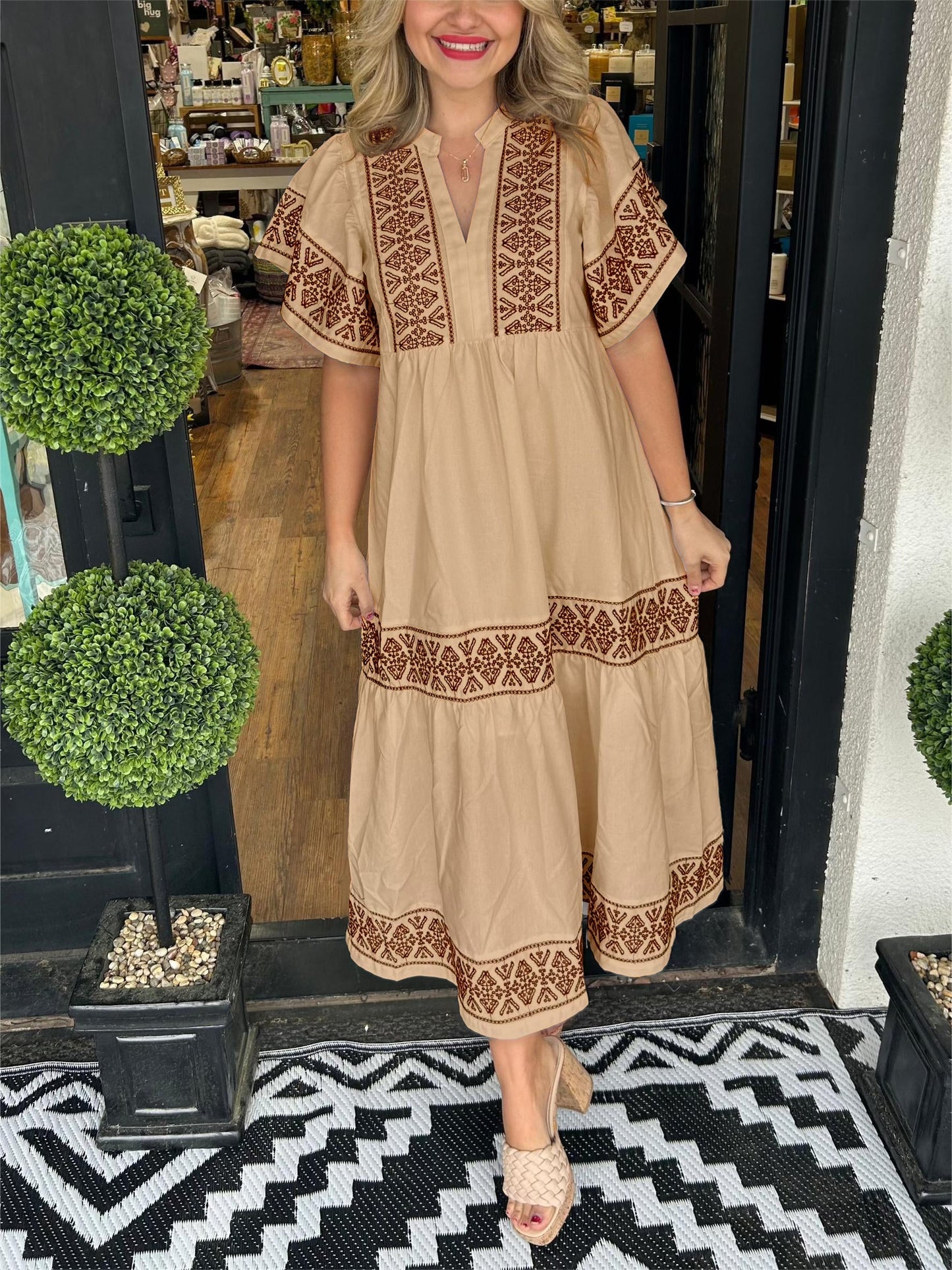 Hanna™ - Elegant Boho Dress - Bandorial
