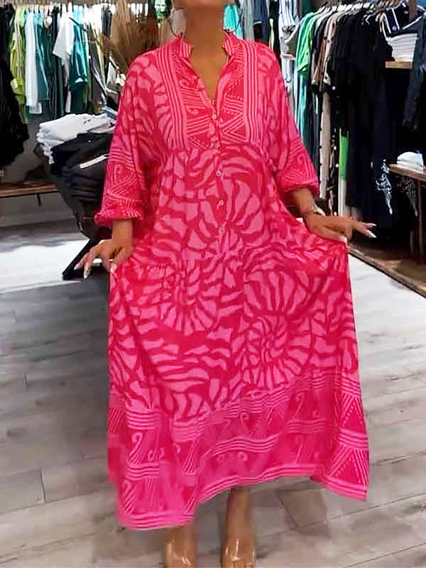 Irene™ - Vibrant Printed Dress - Bandorial