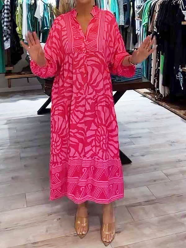 Irene™ - Vibrant Printed Dress - Bandorial