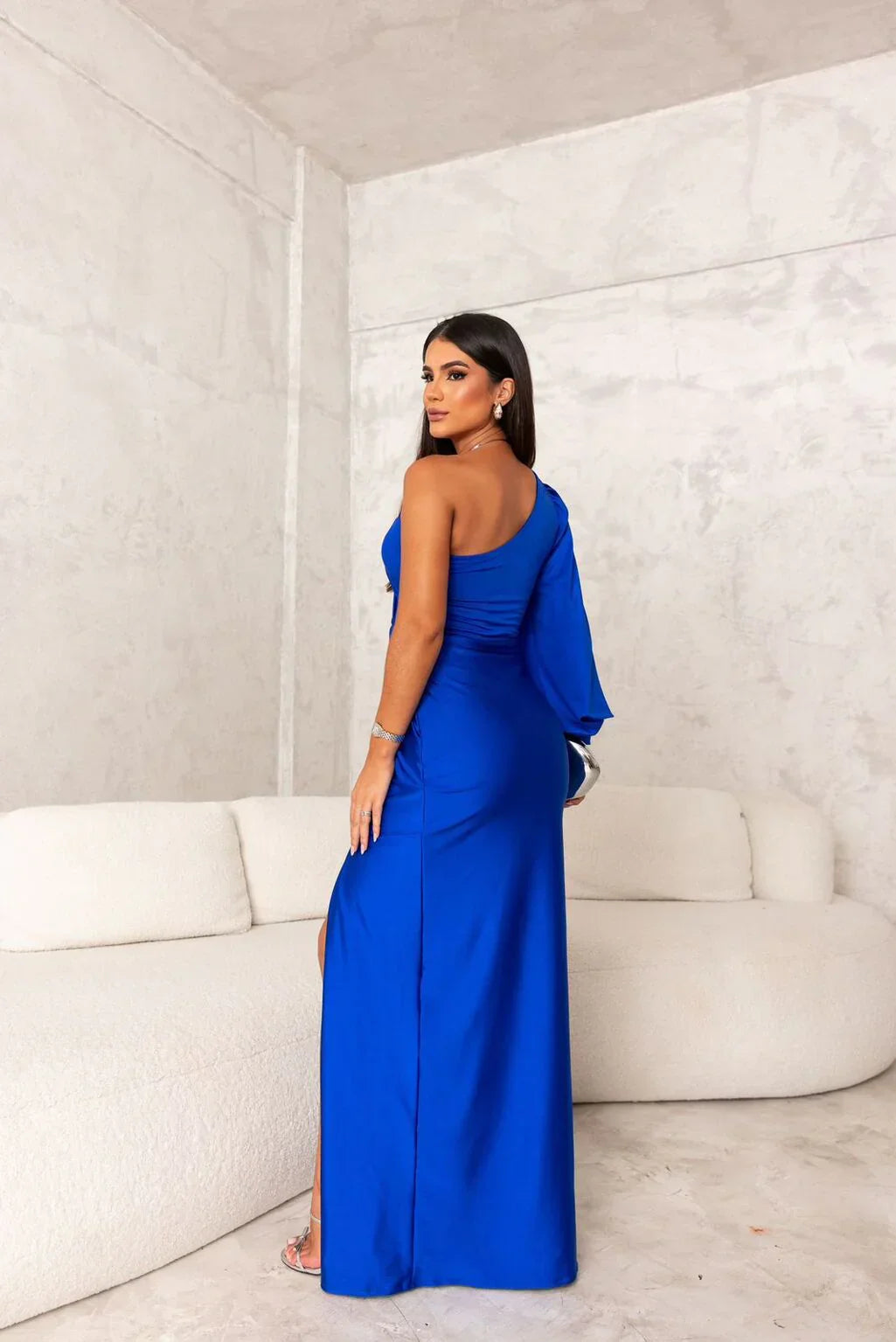 Alison - Elegant Slit Maxi Dress - Bandorial