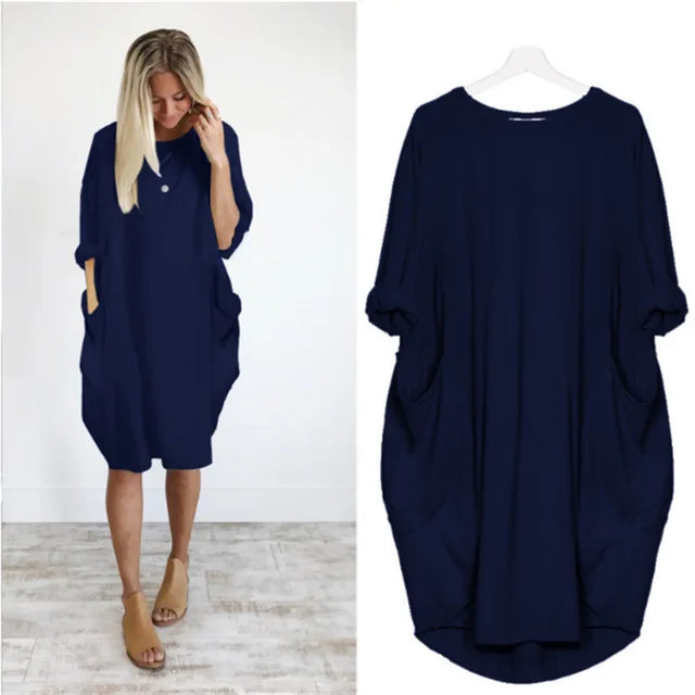 Amanda™ - Comfortable Tummy Covering Dress - Bandorial