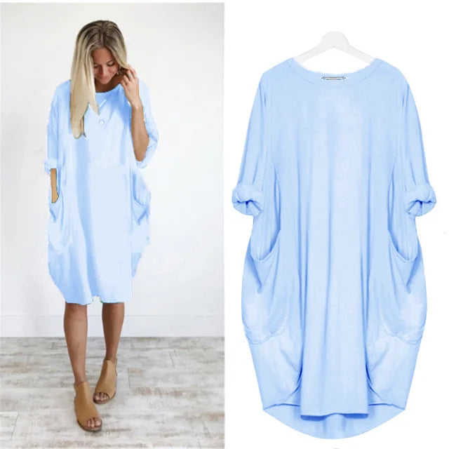 Amanda™ - Comfortable Tummy Covering Dress - Bandorial