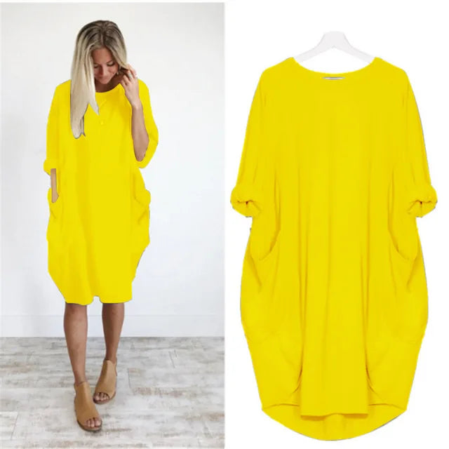 Amanda™ - Comfortable Tummy Covering Dress - Bandorial