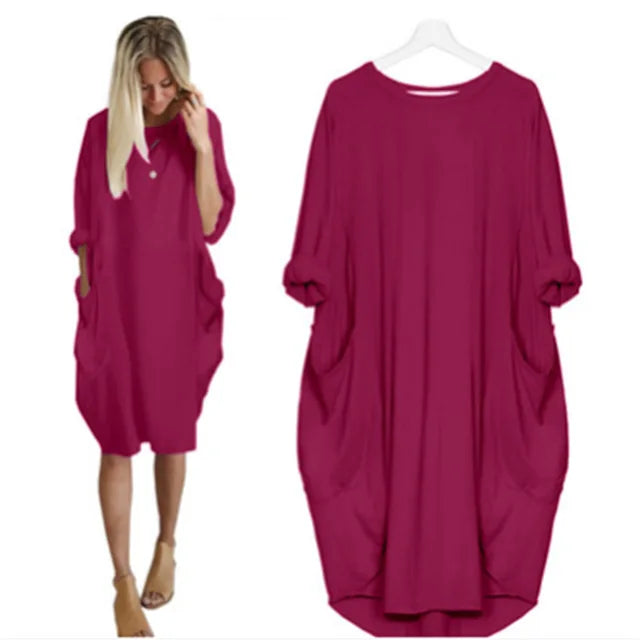 Amanda™ - Comfortable Tummy Covering Dress - Bandorial