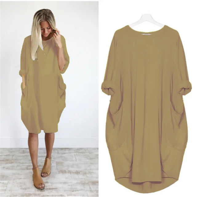 Amanda™ - Comfortable Tummy Covering Dress - Bandorial