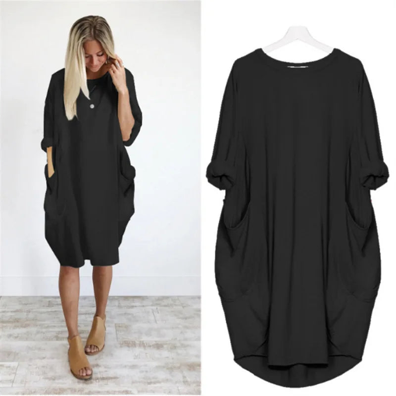Amanda™ - Comfortable Tummy Covering Dress - Bandorial