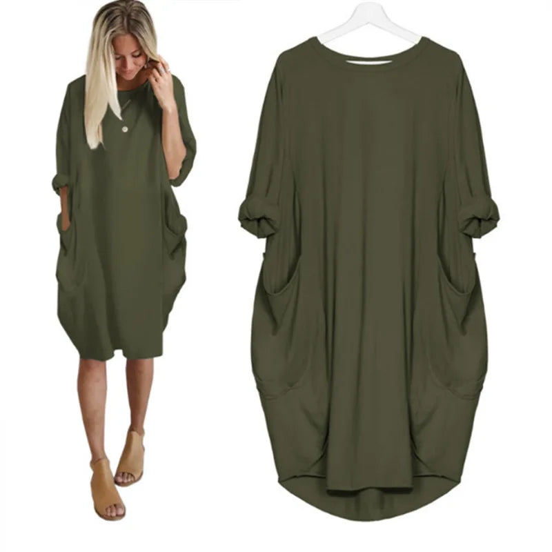 Amanda™ - Comfortable Tummy Covering Dress - Bandorial