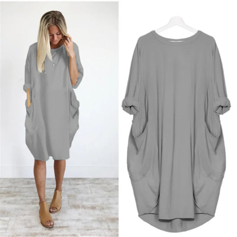 Amanda™ - Comfortable Tummy Covering Dress - Bandorial