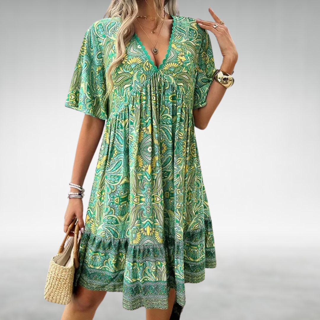 Marielle™ - Boho Swing Dress - Bandorial
