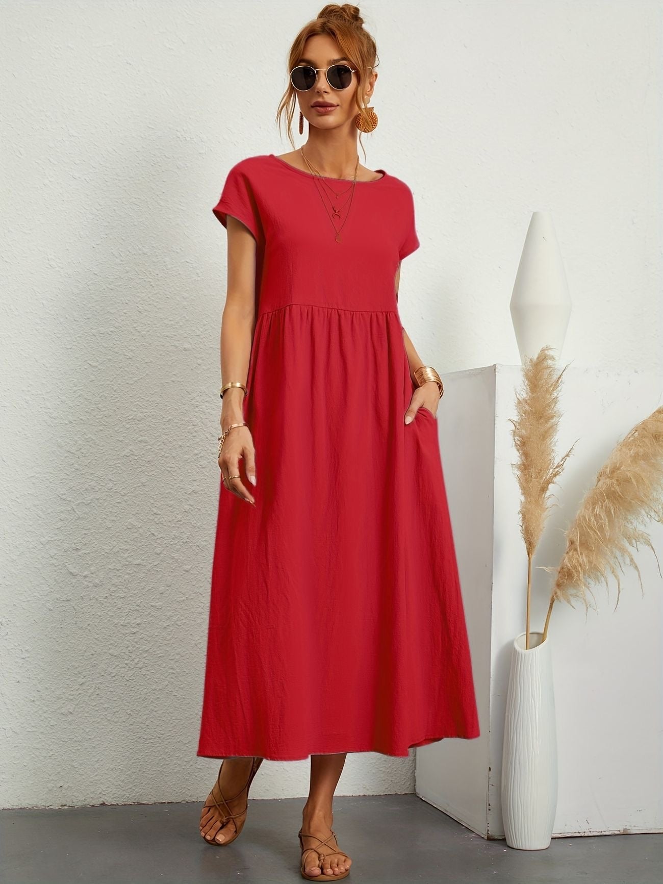 Caroline™ - Elegant Casual Dress - Bandorial