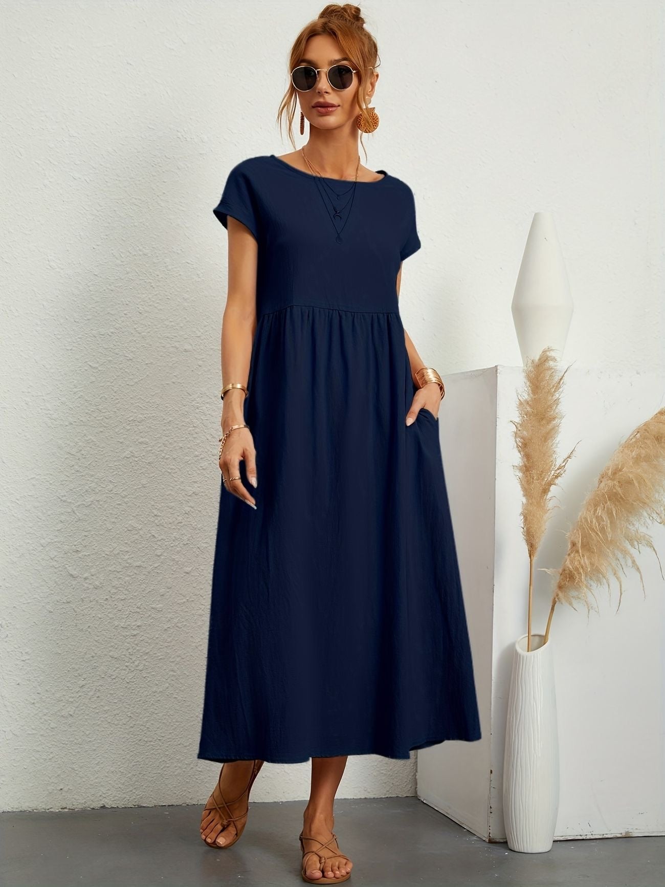 Caroline™ - Elegant Casual Dress - Bandorial