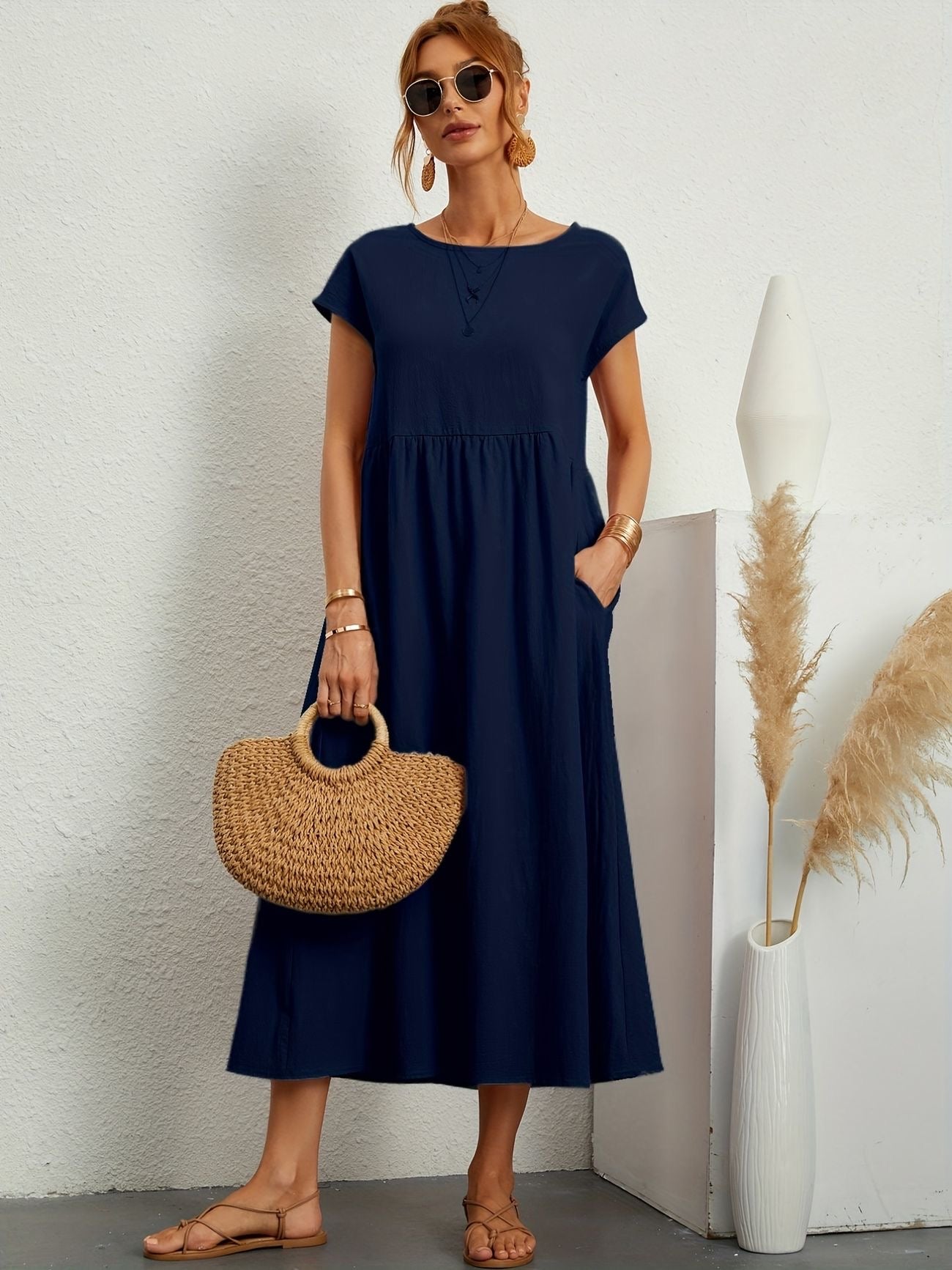 Caroline™ - Elegant Casual Dress - Bandorial
