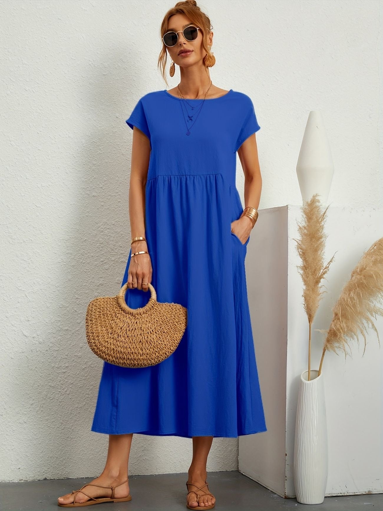 Caroline™ - Elegant Casual Dress - Bandorial