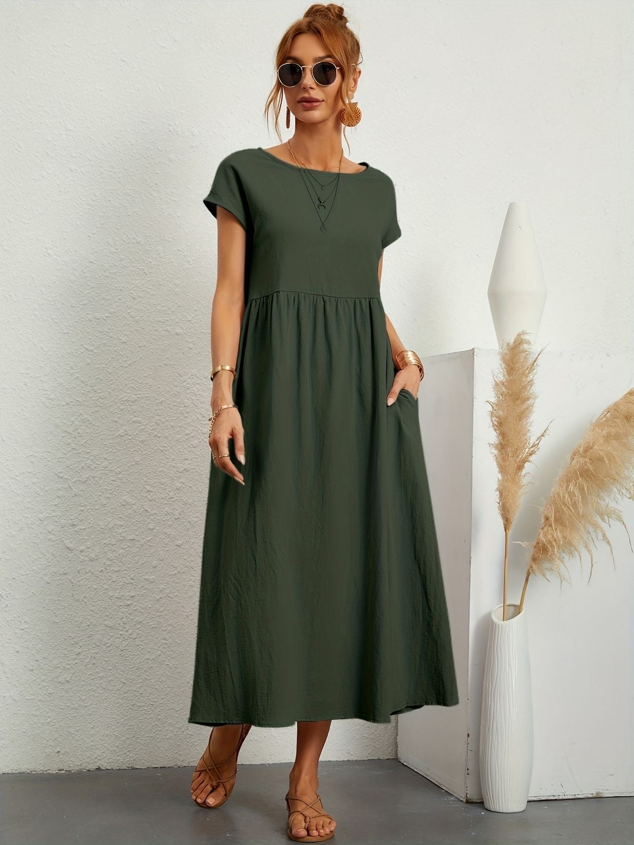 Caroline™ - Elegant Casual Dress - Bandorial