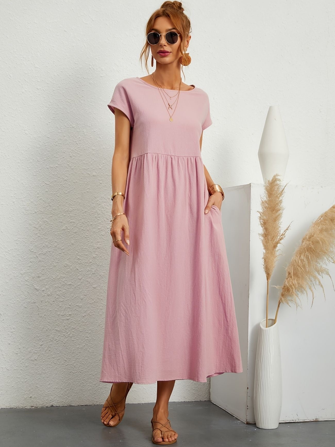 Caroline™ - Elegant Casual Dress - Bandorial