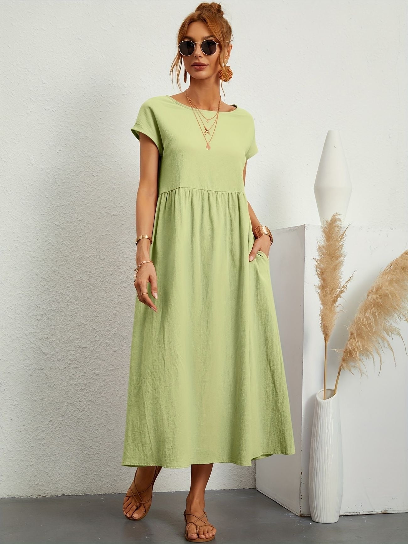Caroline™ - Elegant Casual Dress - Bandorial