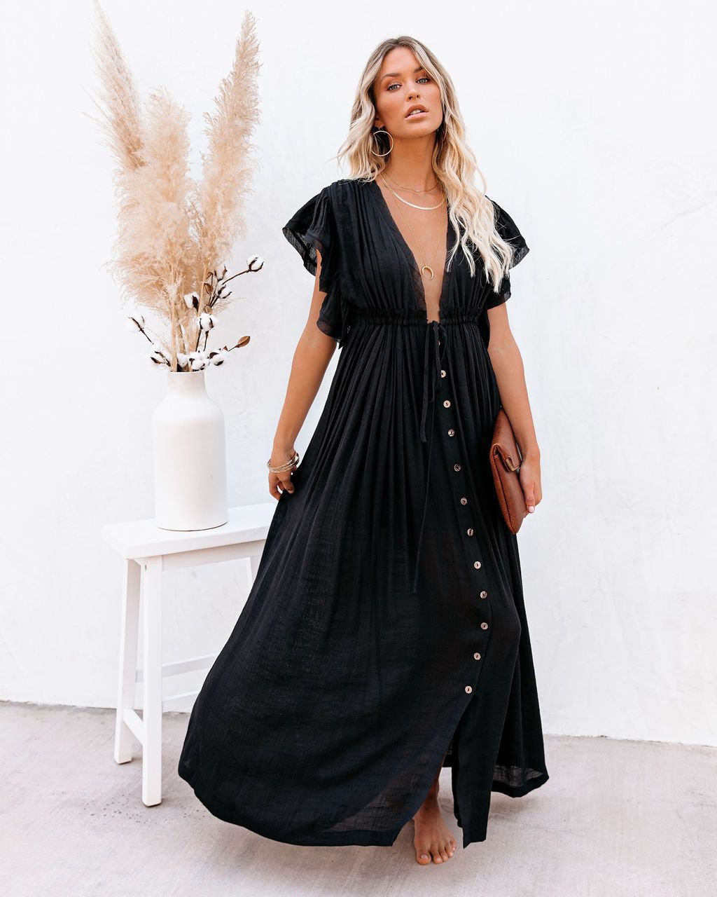 Coleen™ - Airy Maxi Dress - Bandorial