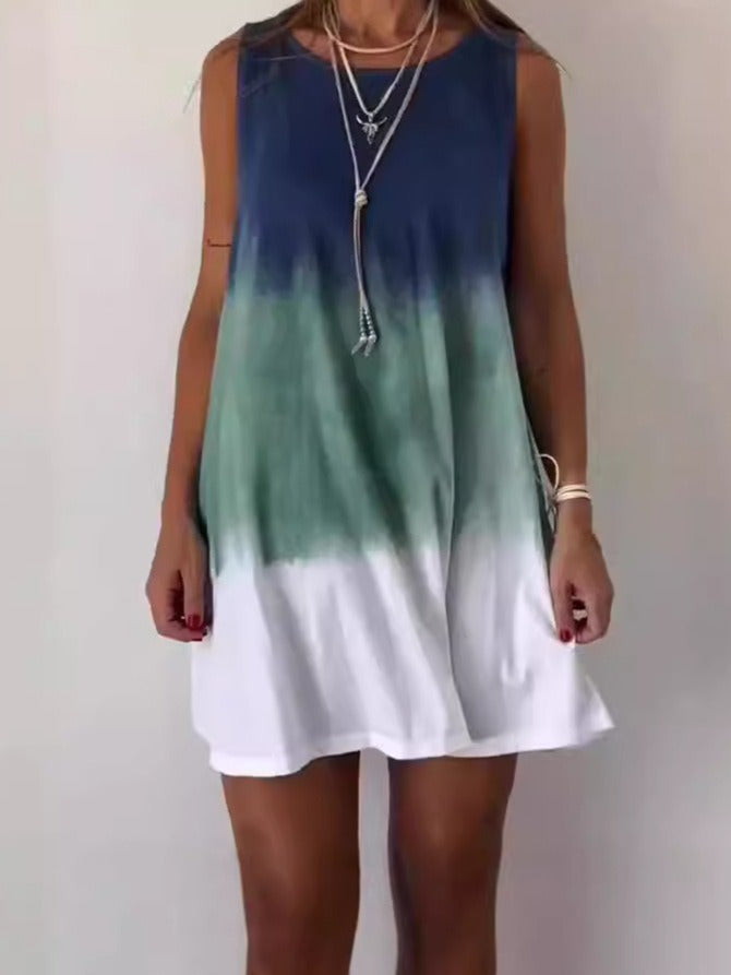 Crizzia™ - Casual Gradient Dress - Bandorial