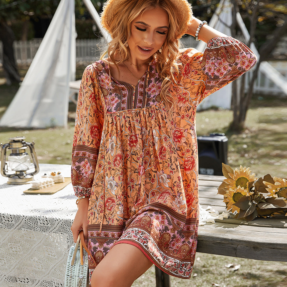 Fena™ - Bohemian Tunic Dress - Bandorial