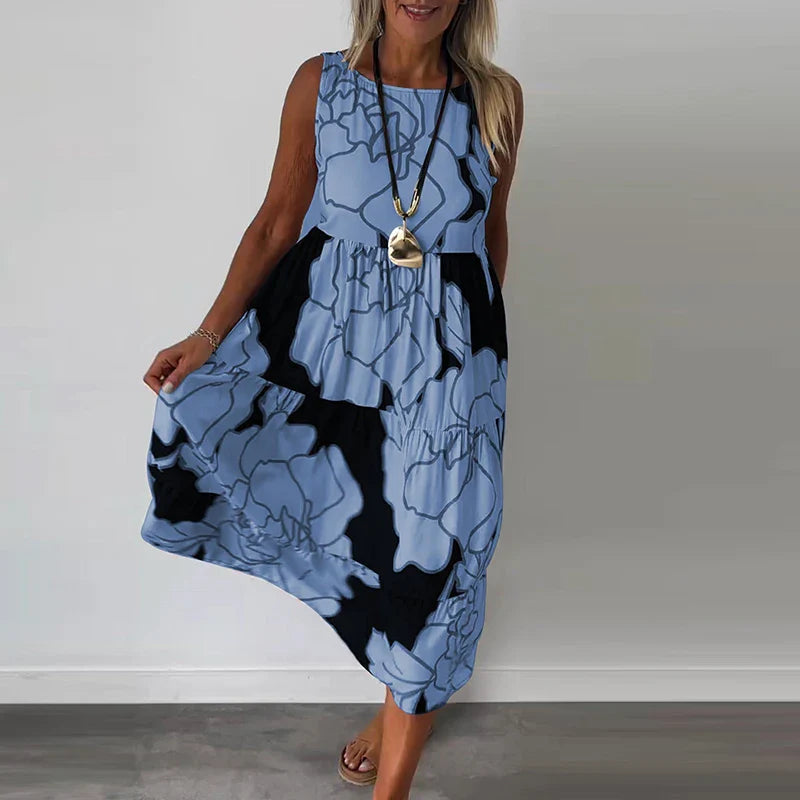 CAITLYN™ - Sleeveless Maxi Dress - Bandorial