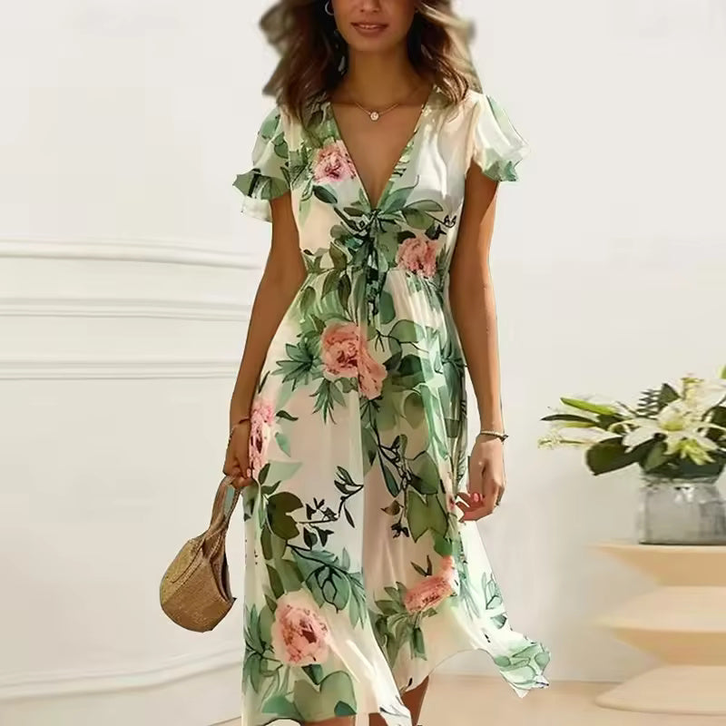 Haidee™ - Floral Breeze Dress - Bandorial