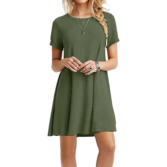 Livie™ - Minimalist Shirt Dress - Bandorial