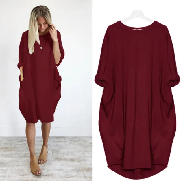 Amanda™ - Comfortable Tummy Covering Dress - Bandorial