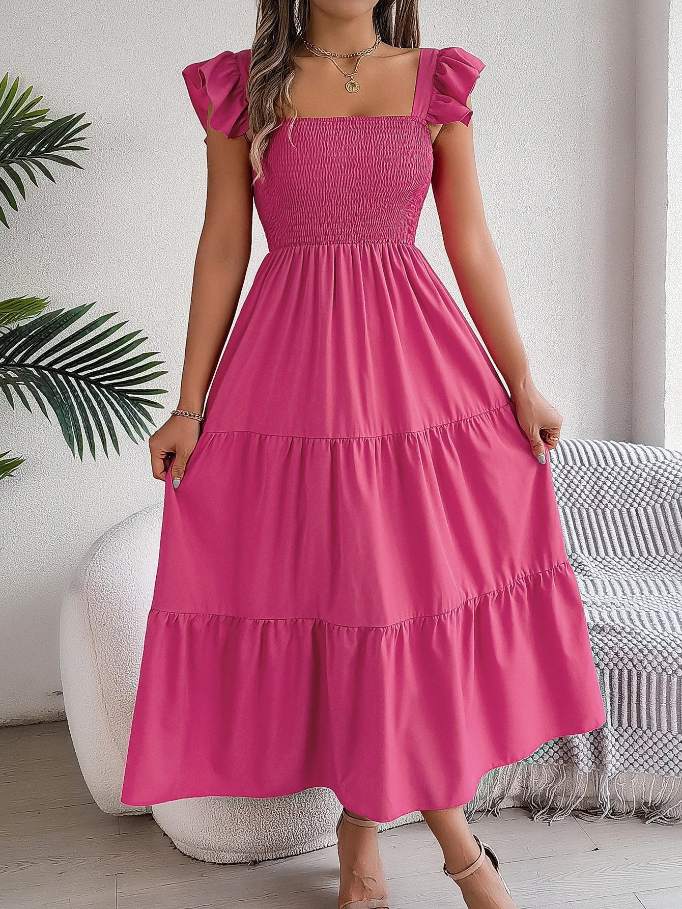 Laira™ - Elegant Tiered Dress - Bandorial