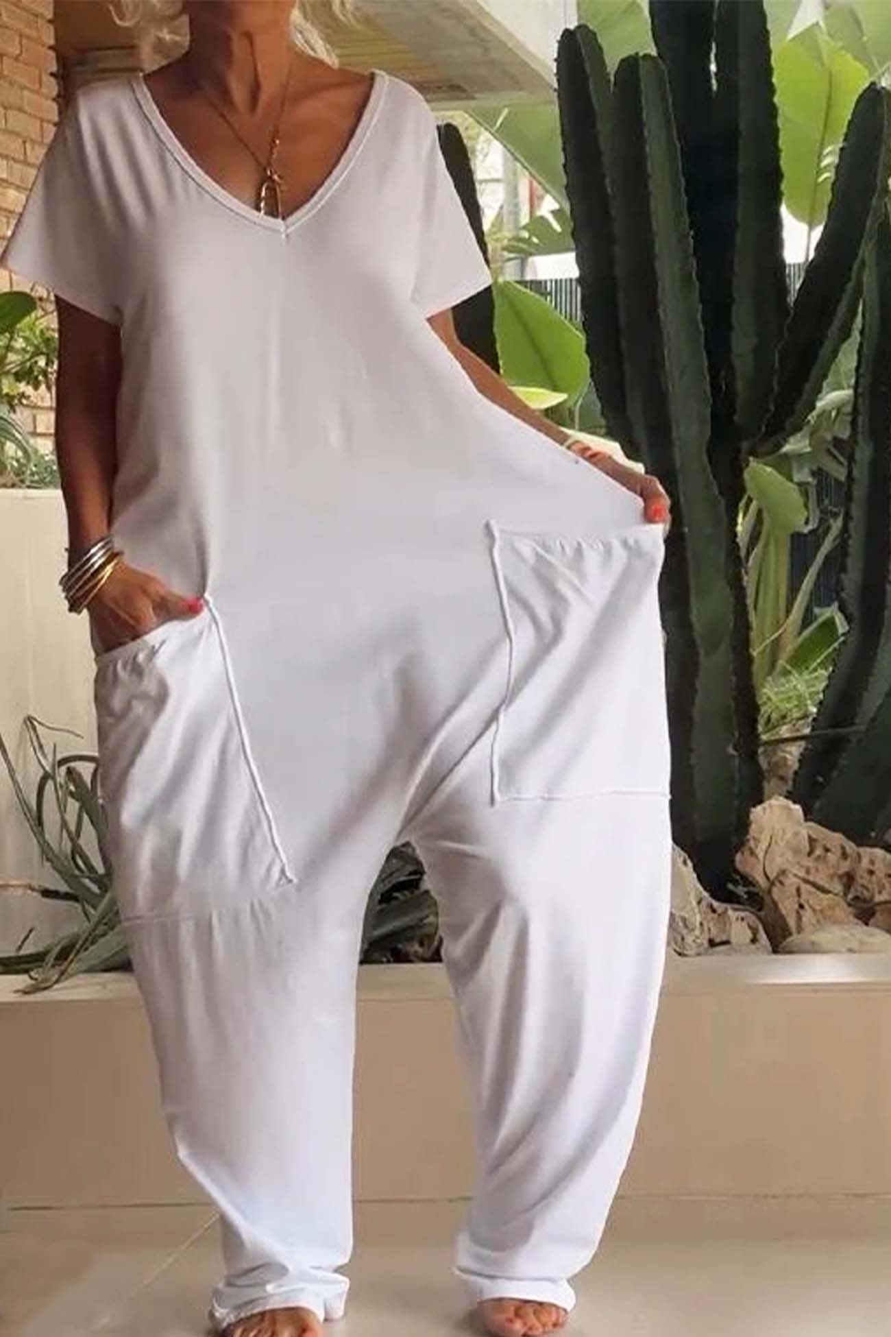 Reshiel™ - Relaxed Style Jumpsuit - Bandorial