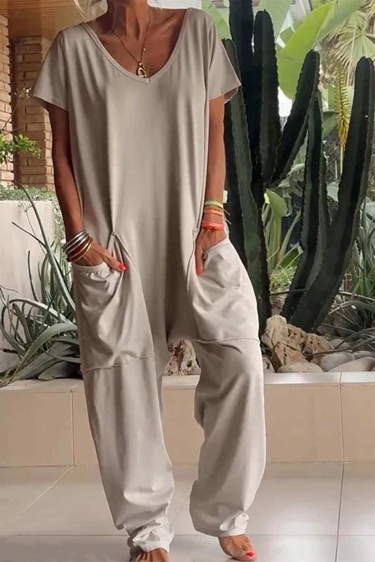 Reshiel™ - Relaxed Style Jumpsuit - Bandorial