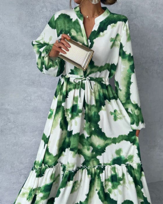 Everlyn™ - Abstract Maxi Dress - Bandorial