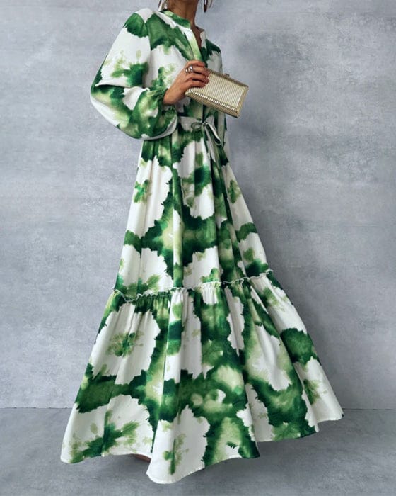 Everlyn™ - Abstract Maxi Dress - Bandorial