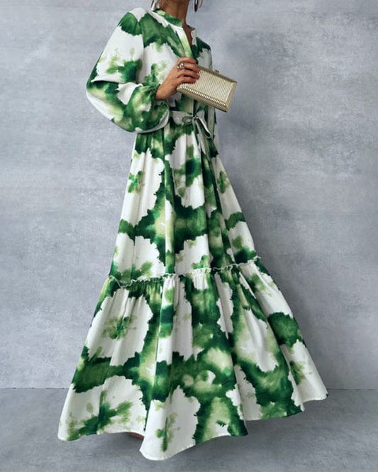 Everlyn™ - Abstract Maxi Dress - Bandorial